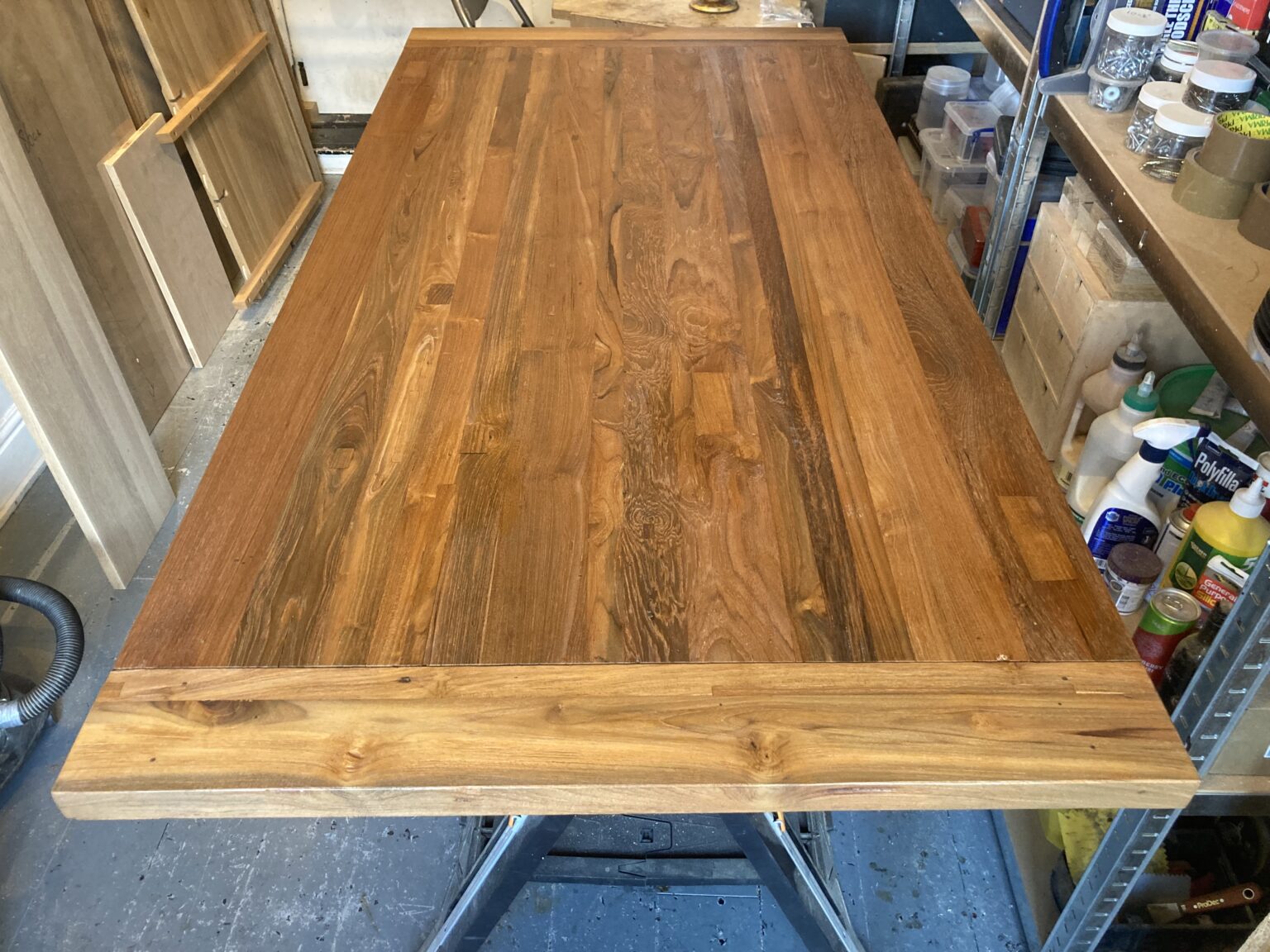 Refinishing Stained and Worn Table Top | Solid Wood Table Restoration | Tablemaker UK