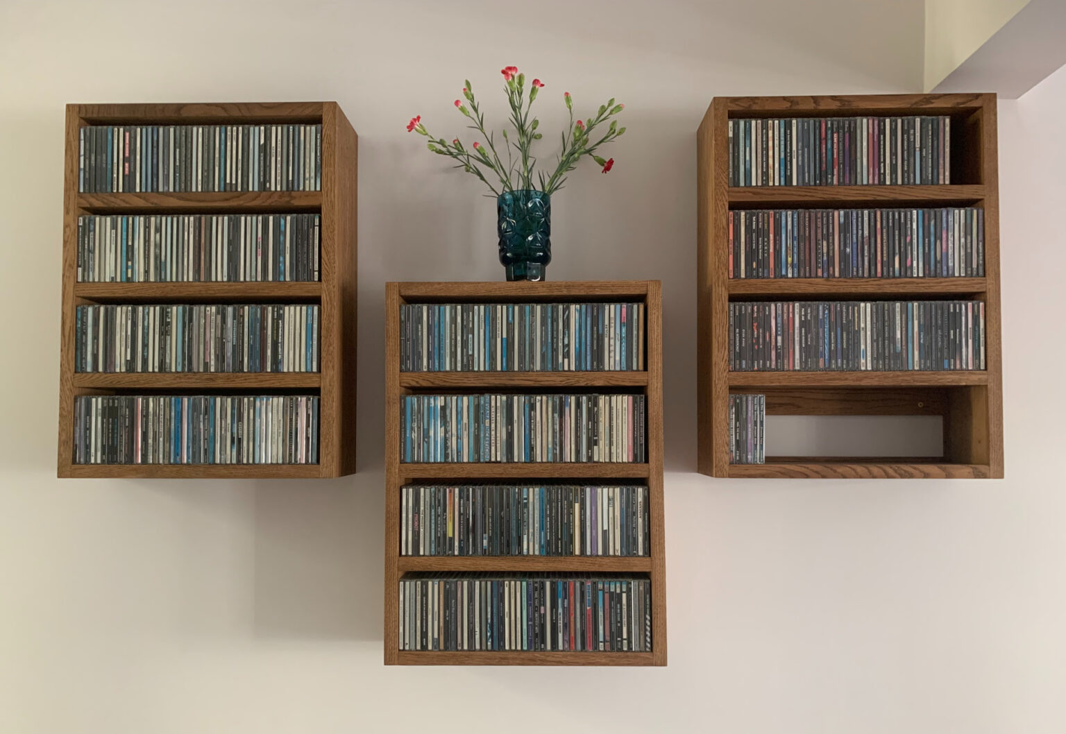 Bespoke CD display shelving units