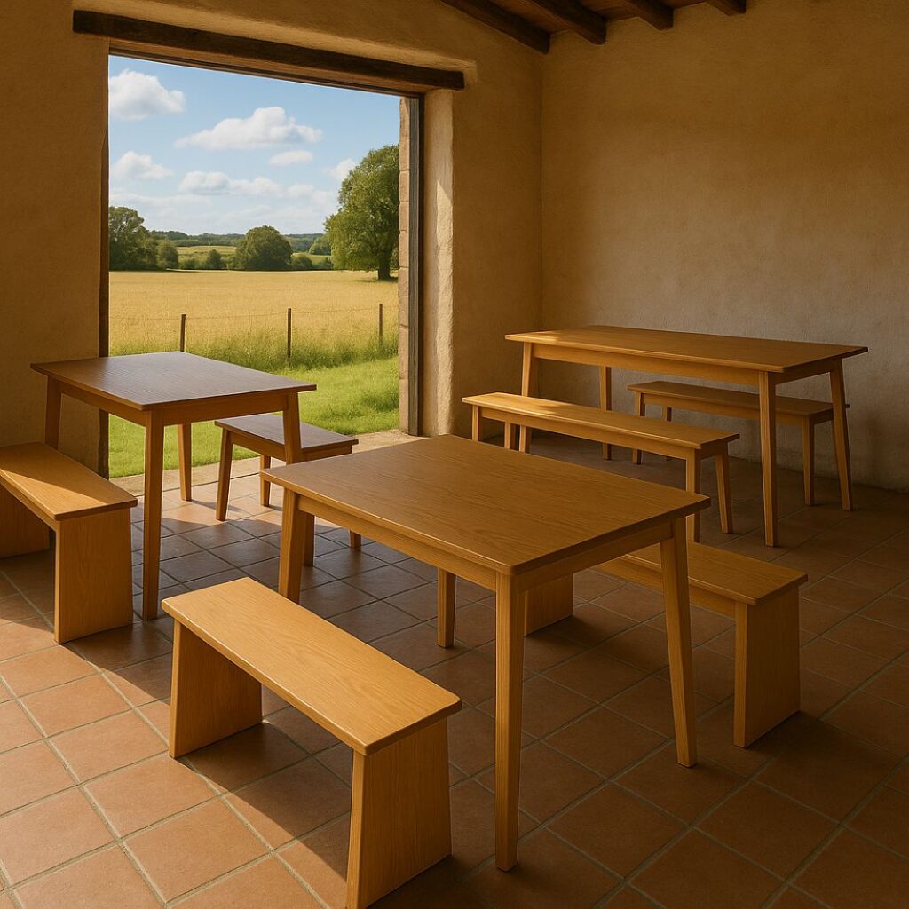Benches for cafe uk - made to measure - bespoke - trade - commercial