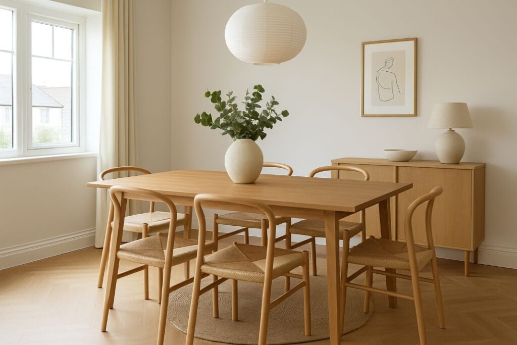 How to choose a rectangular table for your dining room - Tablemaker UK