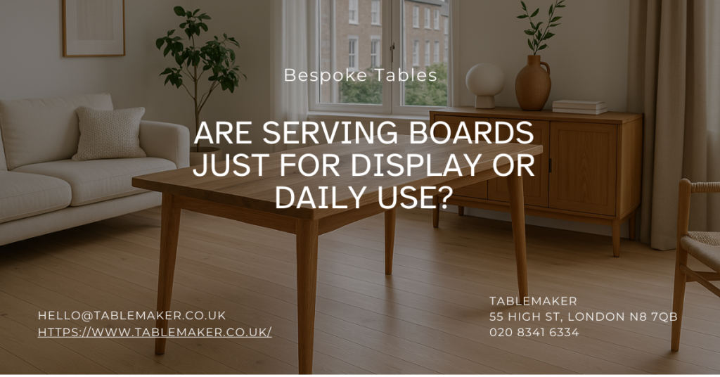 Serving board guide