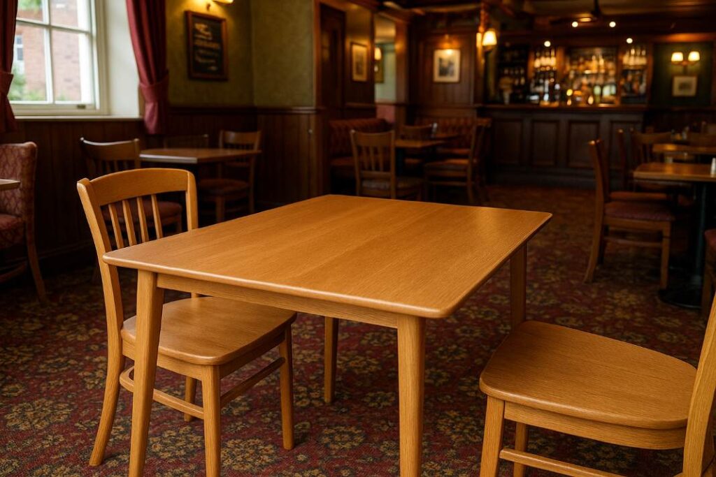 Bespoke restaurant table
