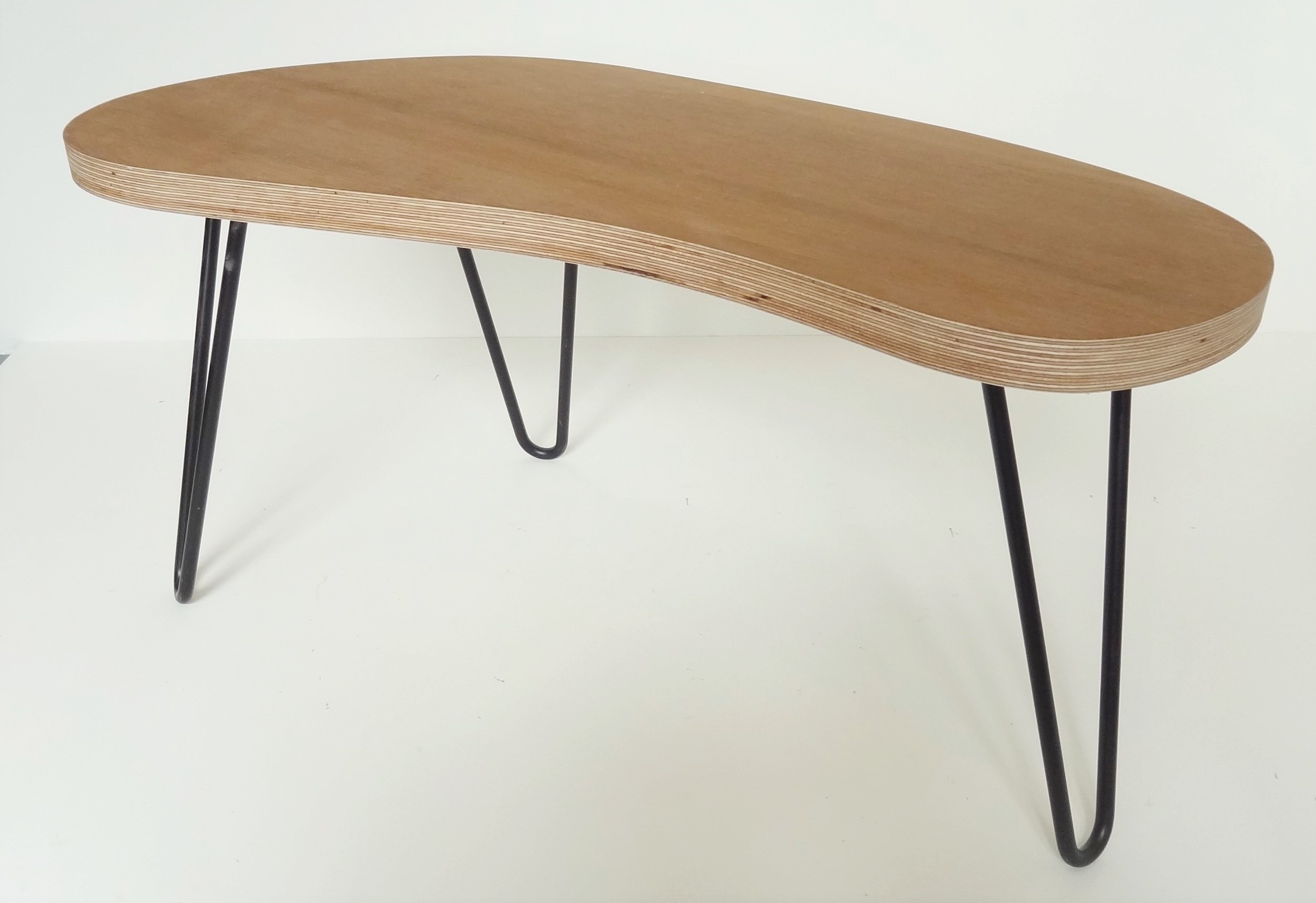 Stylish solid oak table top and legs