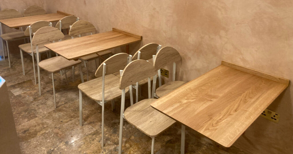 Wall Mounted Cafe Tops