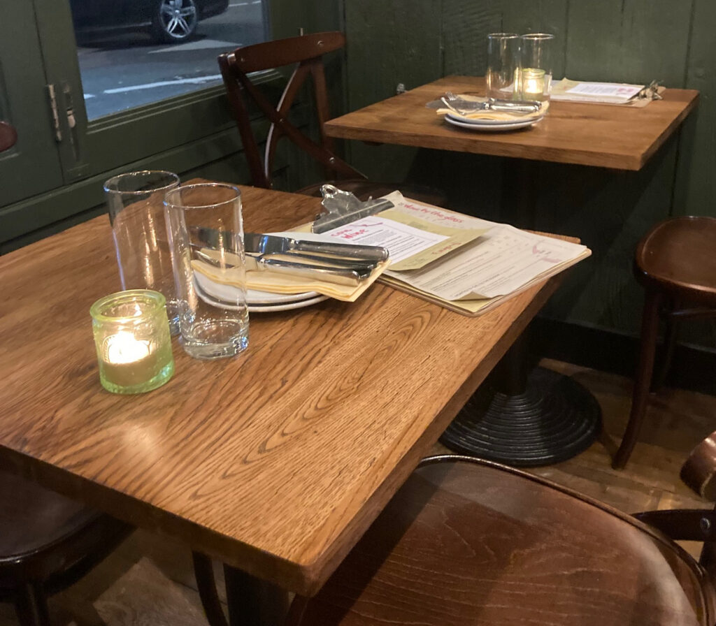 Cafe Table Top